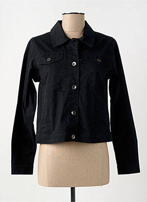 Veste casual col chemisier noir JENSEN femme