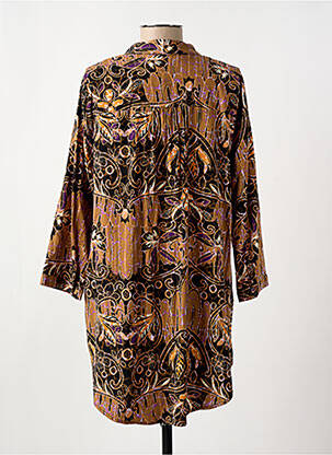 Robe courte manches longues manches longues noir CISO femme