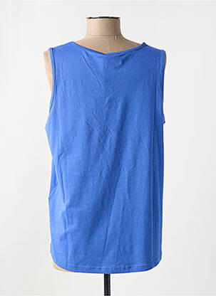 Top sans manche sans manche bleu JENSEN femme