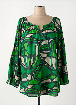 Blouse vert AGATHE & LOUISE pour femme