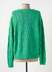 Gilet manches longues vert C'EST BEAU LA VIE pour femme seconde vue