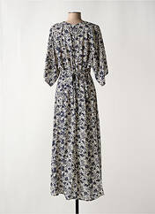 Robe longue bleu C'EST BEAU LA VIE pour femme seconde vue