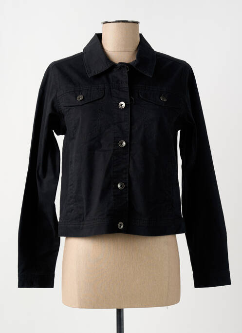 Veste casual col chemisier noir JENSEN femme