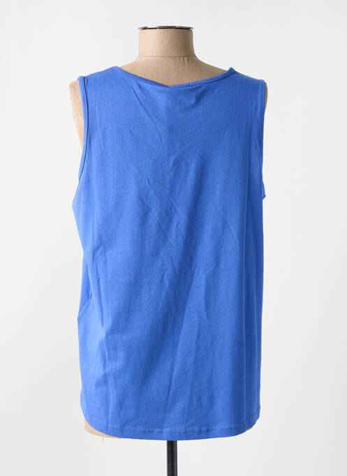 Top sans manche sans manche bleu JENSEN femme