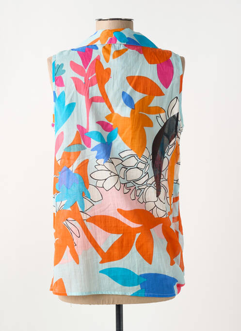 Blouse bleu L'ATELIER D'ANNA femme