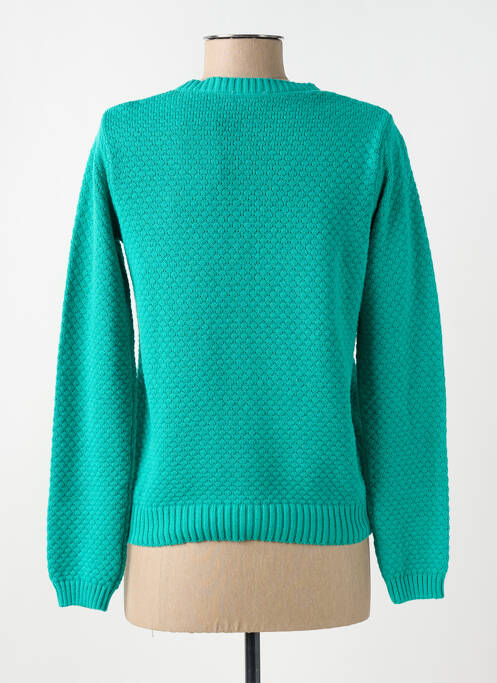 Gilet manches longues vert C'EST BEAU LA VIE femme