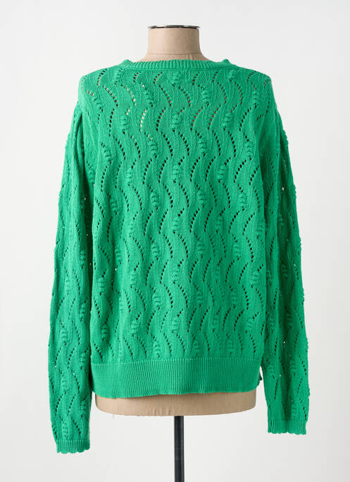 Gilet manches longues vert C'EST BEAU LA VIE femme