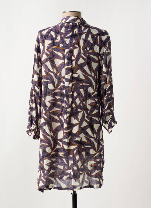 Robe courte violet CISO femme