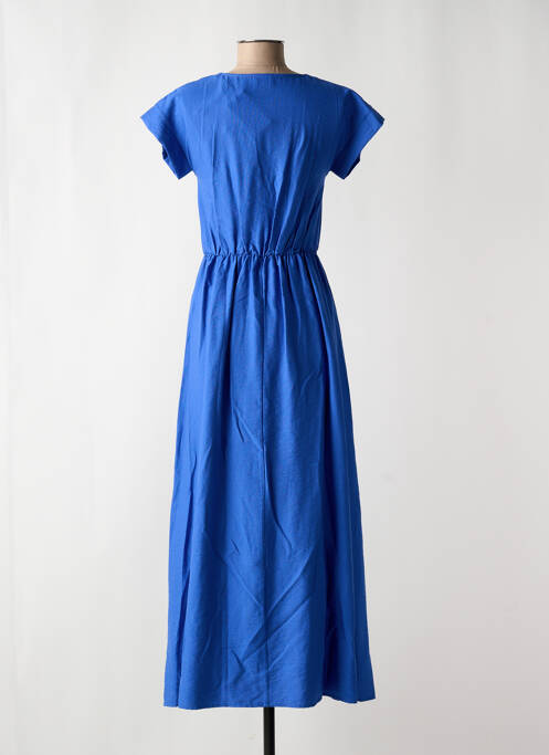 Robe longue bleu C'EST BEAU LA VIE femme