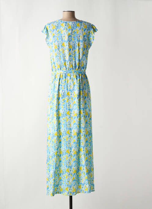 Robe longue bleu C'EST BEAU LA VIE femme