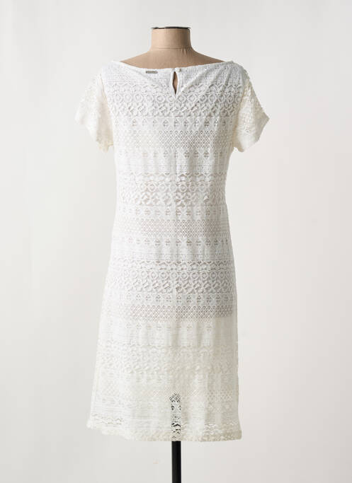 Robe mi-longue blanc AGATHE & LOUISE femme