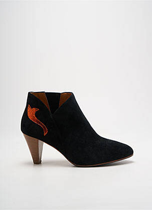 Bottines/boots bout pointu talon de 7 à 9cm noir LES:VENUES femme