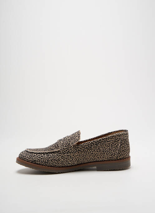Mocassins type de semelle amortissante talon plat jusqu'à 3cm beige ALIWELL femme