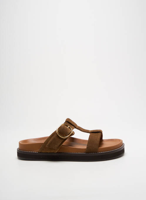 Mules/Sabots marron ALIWELL pour femme