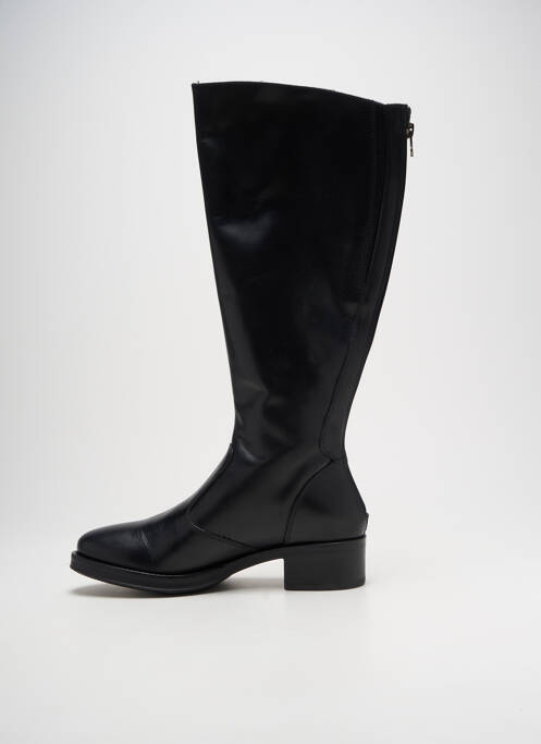 Bottes matière lisse talon de 4 à 6cm noir NERO GIARDINI femme