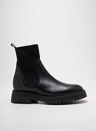 Bottines/boots matière lisse talon de 4 à 6cm noir REQINS femme