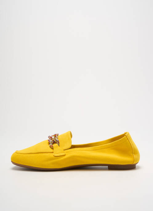 Mocassins jaune REQINS femme