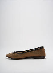 Chaussons/Pantoufles marron SOIR ET MATIN pour femme seconde vue