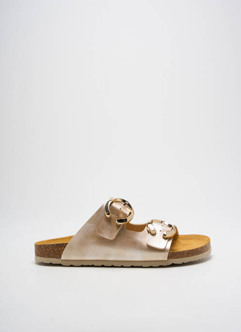 Mules/Sabots or SANTAFE pour femme