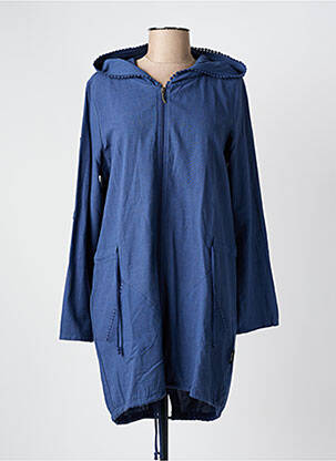 Veste casual poches bleu CAPUCCINO femme