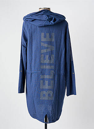 Veste casual poches bleu CAPUCCINO femme
