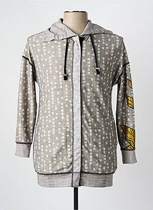 Veste casual poches vert CAPUCCINO femme
