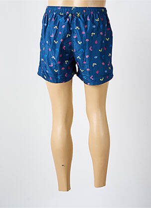 Short de bain imprimé fantaisie bleu MASSANA homme