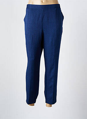 Pantalon 7/8 bleu MASSANA pour femme