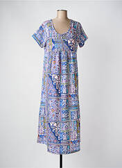 Robe longue bleu MASSANA pour femme seconde vue