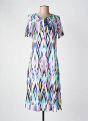 Robe mi-longue violet MASSANA pour femme seconde vue