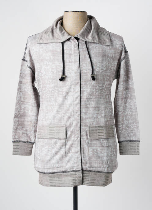 Veste casual poches vert CAPUCCINO femme