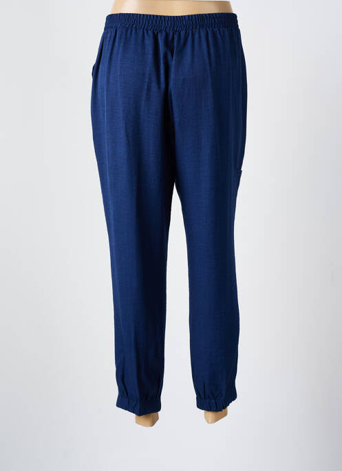 Pantalon 7/8 bleu MASSANA pour femme