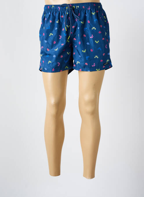 Short de bain bleu MASSANA pour homme