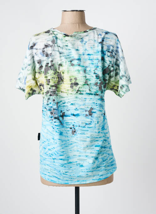 T-shirt bleu CAPUCCINO pour femme