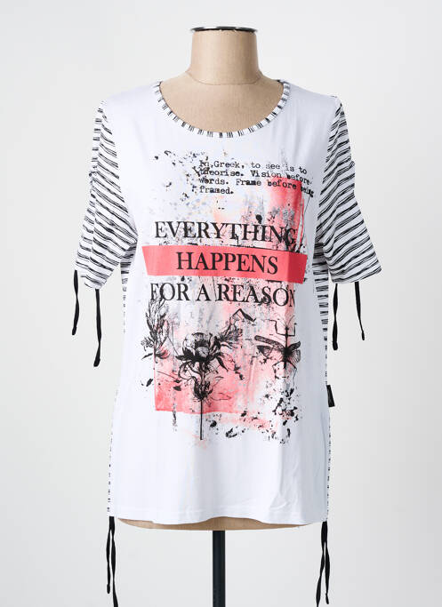 T-shirt noir CAPUCCINO pour femme