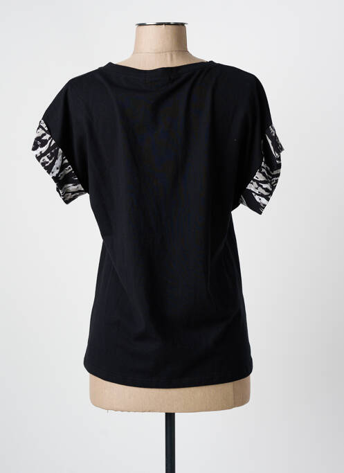 T-shirt noir MASSANA pour femme