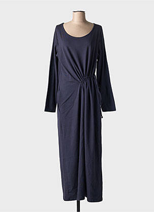 Robe longue manches longues manches longues bleu HUMILITY femme