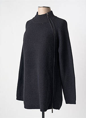 Gilet manches longues stretch noir NICE THINGS femme