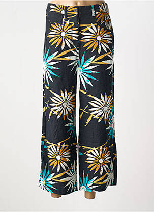 Pantalon 7/8 taille élastique noir WHITE STUFF femme