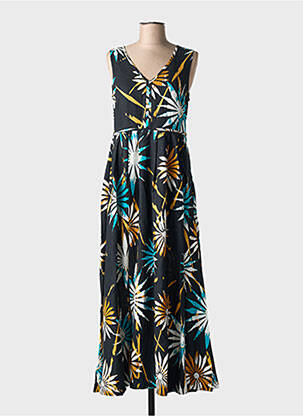 Robe longue noir WHITE STUFF pour femme