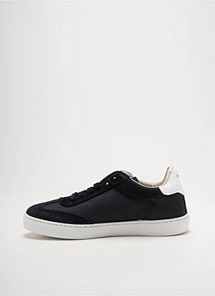 Baskets bout rond talon plat jusqu'à 3cm noir VICTORIA femme