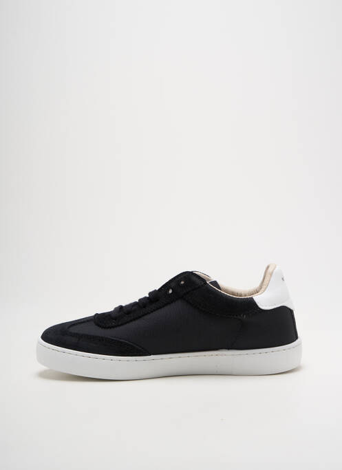 Baskets bout rond talon plat jusqu'à 3cm noir VICTORIA femme