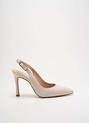Escarpins fermeture boucle(s) talon de 7 à 9cm beige UNISA femme