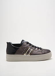 Baskets plateforme talon de 4 à 6cm gris NERO GIARDINI femme