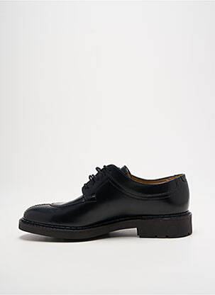 Derbies tissage satiné talon plat jusqu'à 3cm noir PELLET femme