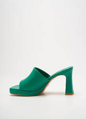 Mules/Sabots vert LODI pour femme seconde vue