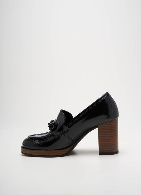 Mocassins type de semelle amortissante talon de 7 à 9cm noir NERO GIARDINI femme