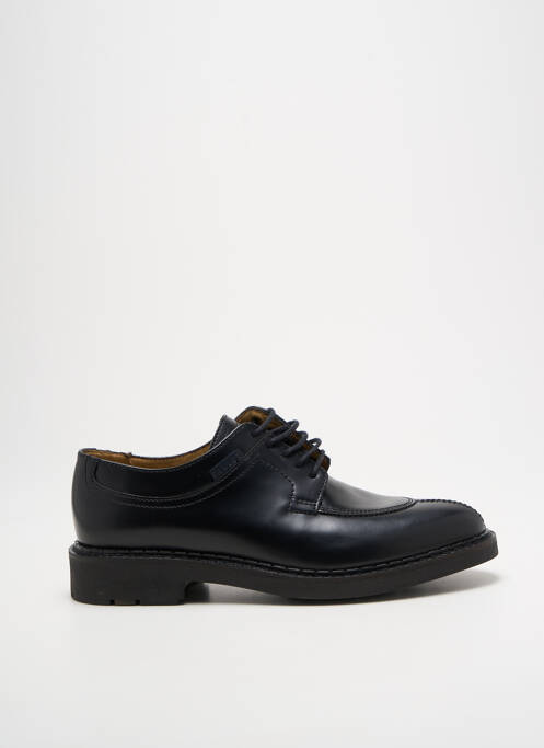 Derbies tissage satiné talon plat jusqu'à 3cm noir PELLET femme