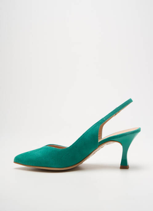 Escarpins fermeture boucle(s) talon de 7 à 9cm vert UNISA femme