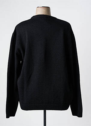Pull col rond manches longues noir LOUIS VICTOR femme